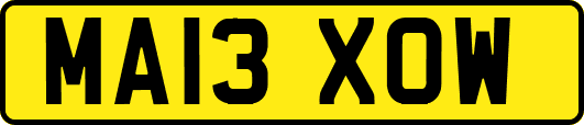 MA13XOW