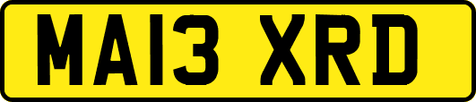 MA13XRD