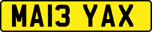 MA13YAX