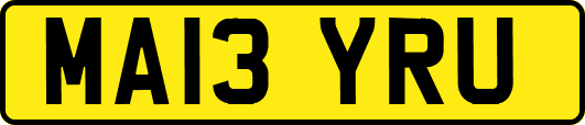 MA13YRU