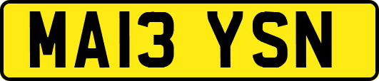 MA13YSN