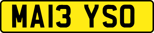 MA13YSO