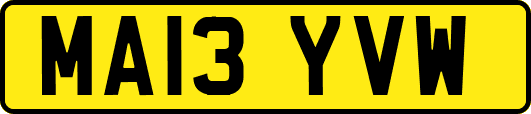 MA13YVW