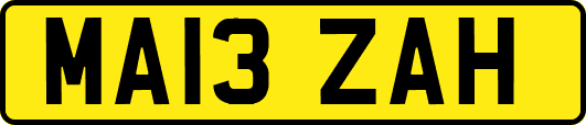 MA13ZAH
