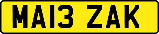 MA13ZAK