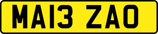 MA13ZAO