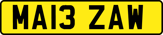 MA13ZAW