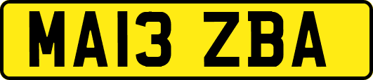 MA13ZBA
