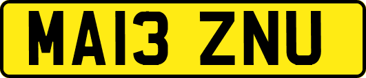 MA13ZNU