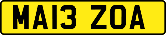MA13ZOA