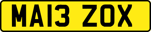 MA13ZOX