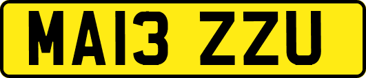 MA13ZZU