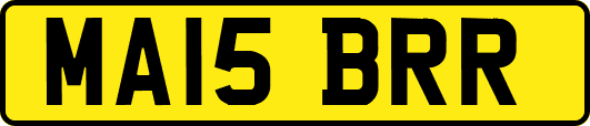 MA15BRR