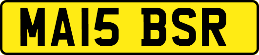 MA15BSR