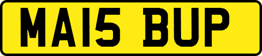 MA15BUP