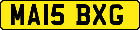 MA15BXG