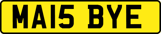 MA15BYE