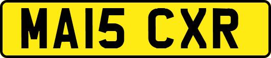 MA15CXR
