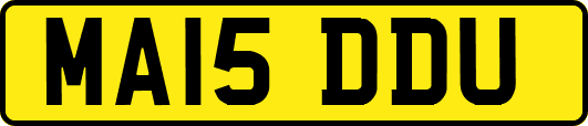 MA15DDU