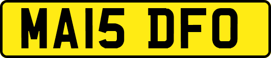 MA15DFO