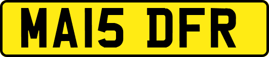 MA15DFR