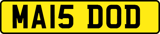MA15DOD