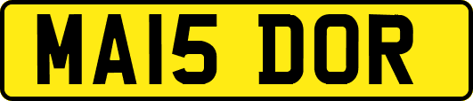 MA15DOR