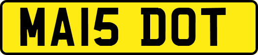 MA15DOT