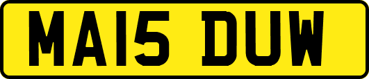 MA15DUW