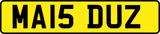 MA15DUZ