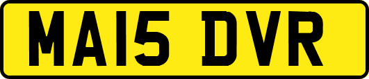 MA15DVR
