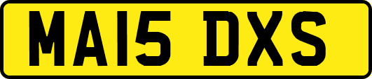 MA15DXS