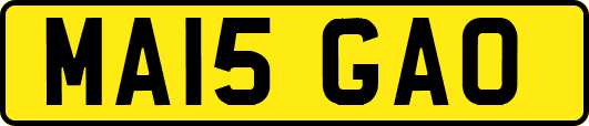 MA15GAO
