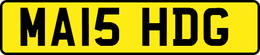MA15HDG