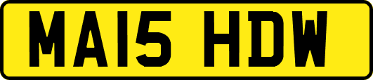 MA15HDW