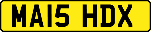 MA15HDX
