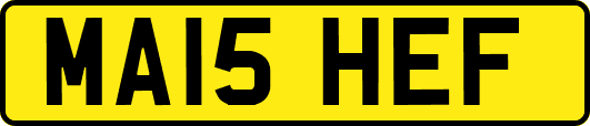 MA15HEF