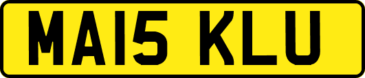MA15KLU