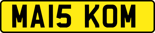 MA15KOM