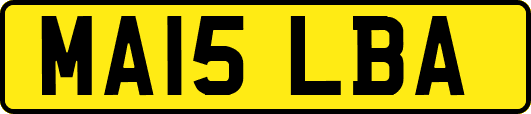 MA15LBA