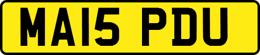MA15PDU