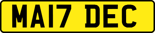 MA17DEC