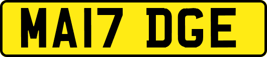 MA17DGE