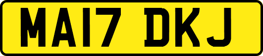 MA17DKJ
