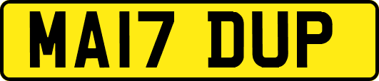 MA17DUP