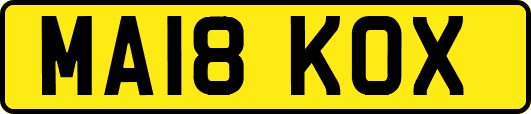 MA18KOX