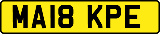 MA18KPE