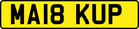 MA18KUP