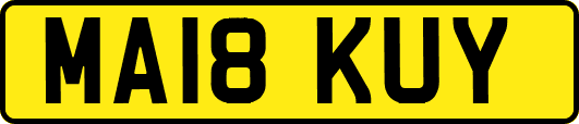 MA18KUY