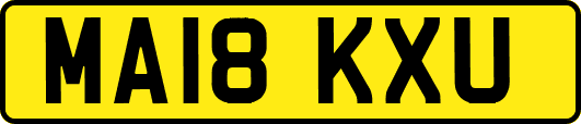 MA18KXU